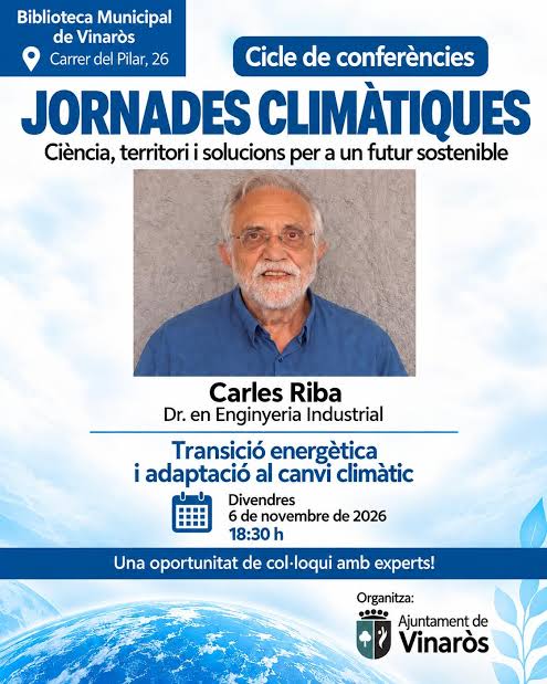 Transició energètica i adaptació al canvi cimàtic