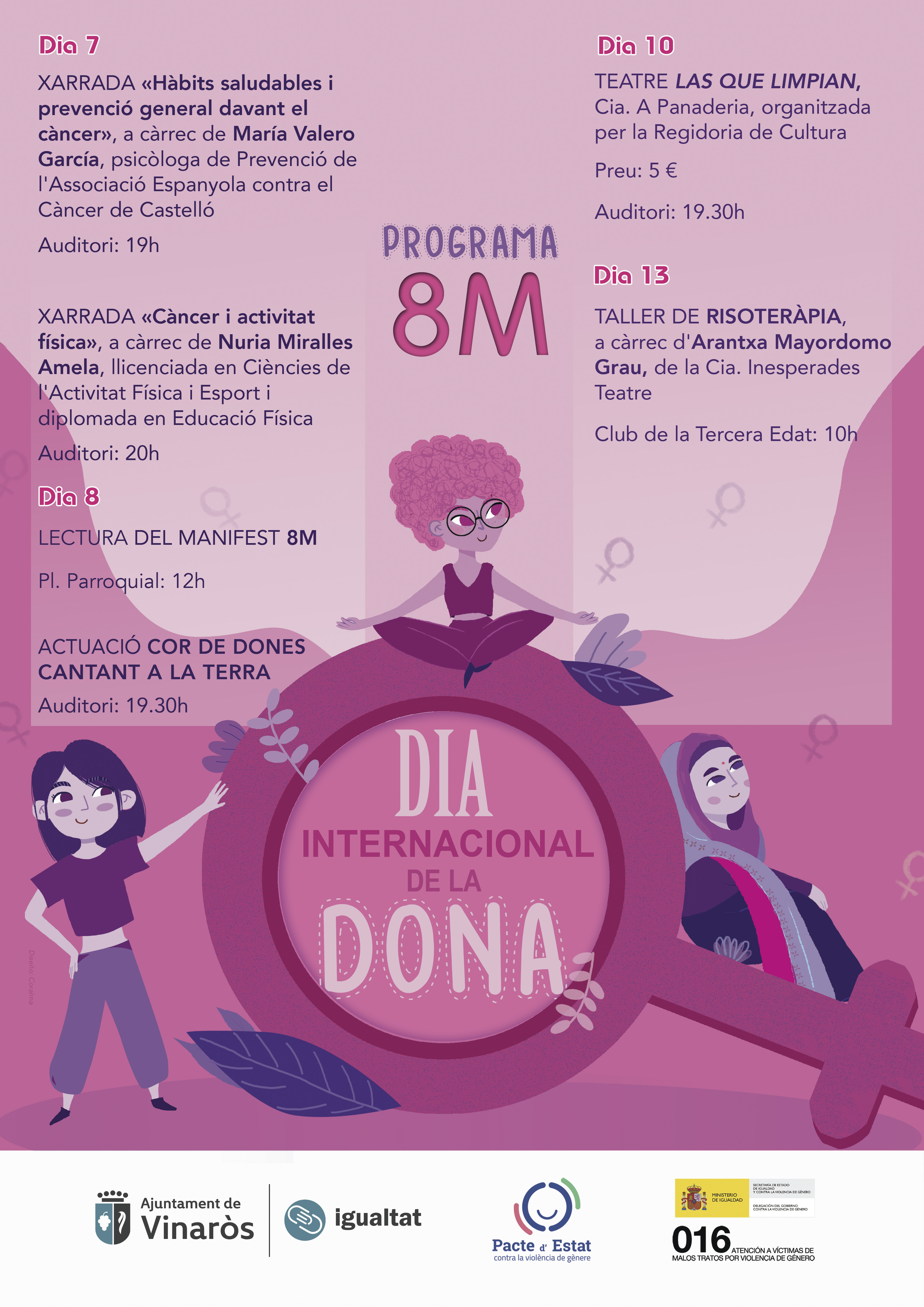 Programacio Dia de la Dona