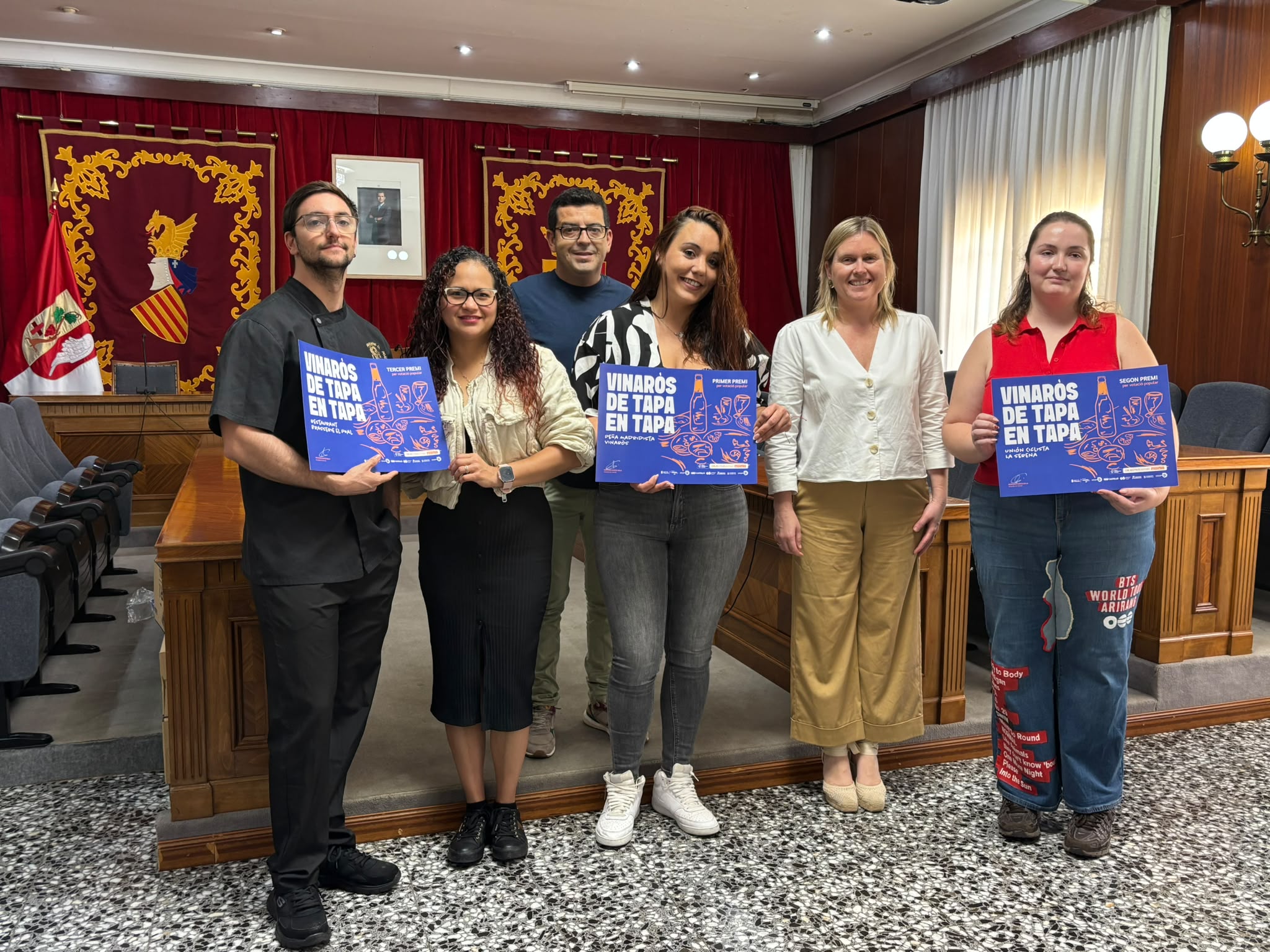 La Peña Madridista se alza con el primer premio en las jornadas «Vinaròs de tapa en tapa»
