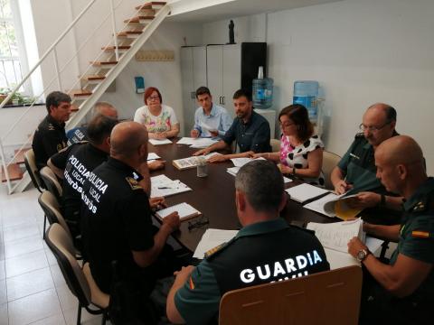 Vinaròs celebra la Junta de Seguretat Local per a la celebració de les Festes de Sant Joan i Sant Pere