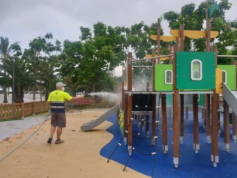 El Ayuntamiento prepara la reapertura de los parques