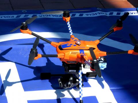 La Policía Local inicia las tareas de vigilancia con dron