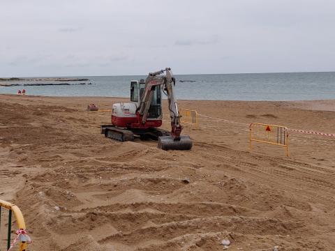 Turisme Comunitat Valenciana adequa les platges de Vinaròs