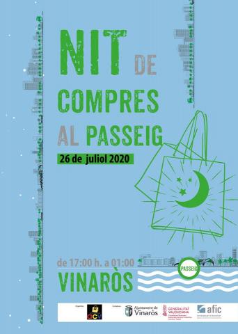 El comercio ofrecerá sus productos con "Nit de compres al passeig"