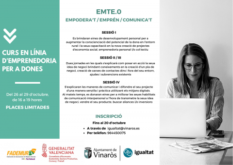 Curso de emprendimiento para mujeres