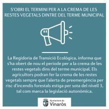 Crema Restes Vegetals