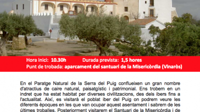 La serra del Puig: lloc de confluència de civilitzacions i creences