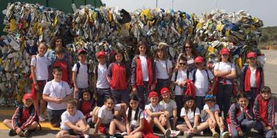 Alumnes a la planta de Cervera