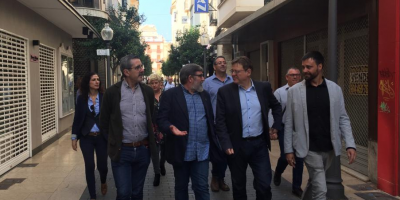 Ximo Puig i José María de Ángel visitan Vinaròs
