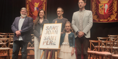 Carmen Espuny i Ariadne Pablos són les reines de les festes de Sant Joan i Sant Pere