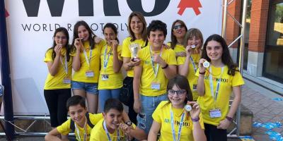 L'Ajuntament felicita als alumnes del col·legi Manuel Foguet pel segon lloc aconseguit al World Robot Olympiad