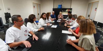 La consellera de Sanitat assisteix a la presa de possessió de la nova gerent del departament de Salut de Vinaròs