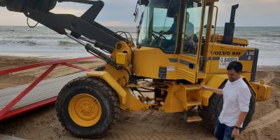 Obres i Serveis posa en marxa feines de reparació del litoral vinarossenc