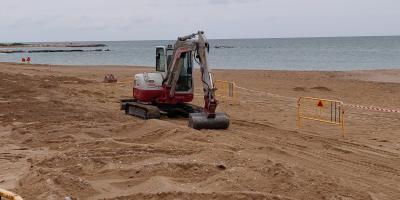 Turisme Comunitat Valenciana adequa les platges de Vinaròs