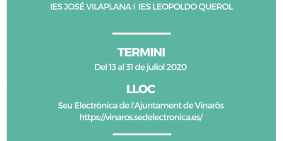 Se abre el plazo para solicitar las ayudas al transporte del curso 2020-2021