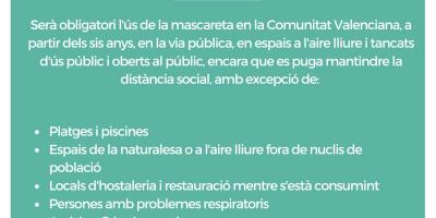 La Policia Local denuncia a 18 joves per no dur la mascareta