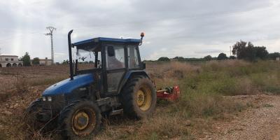 L'Ajuntament executa les feines de neteja i desbrossament de barrancs