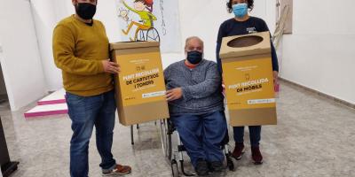L'Ajuntament i AFANIAD posen en marxa una campanya de reciclatge